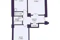 Wohnung 2 zimmer 63 m² Minsk, Belarus