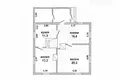 Haus 62 m² Lukauski sielski Saviet, Belarus