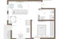 Residential quarter Avec terrasse dans un immeuble neuf neuf projet de qualite renove
