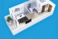 Studio apartment 1 bedroom 34 m² Batumi, Georgia