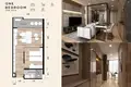 Apartamento 1 habitacion 37 m² Karon, Tailandia