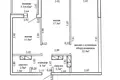 Квартира 3 комнаты 64 м² Минск, Беларусь