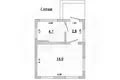 Dom 22 m² Telminski sielski Saviet, Białoruś