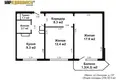 Mieszkanie 2 pokoi 54 m² Mińsk, Białoruś