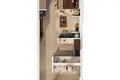 1 room apartment 42 m² Dubai, United Arab Emirates