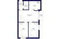 3 room apartment 53 m² Pabianice, Poland