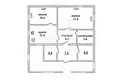 Квартира 2 комнаты 72 м² Ковердяки, Беларусь