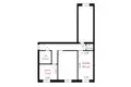 Квартира 3 комнаты 54 м² Минск, Беларусь