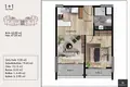 Квартира 3 комнаты 108 м² Мезитли, Турция