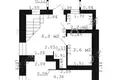Maison 75 m² Muchaviecki sielski Saviet, Bélarus