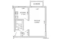 Wohnung 1 zimmer 30 m² Minsk, Belarus