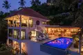 Wohnkomplex Three-storey villa with a swimming pool and a separate studio, Samui, Thailand