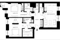 Пентхаус 3 комнаты 93 м² в Кракове, Польша