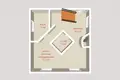 Haus 89 m² Piarezyrski sielski Saviet, Belarus