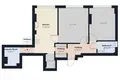 3 room apartment 66 m² Warsaw, Poland