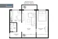 Квартира 2 комнаты 44 м² Вильнюс, Литва