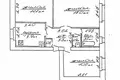 3 room apartment 59 m² Akciabrski, Belarus