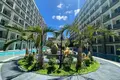 Wohnkomplex Residential complex with a swimming pool, a fitness center and a garden close to Jomtien Beach, Pattaya, Thailand