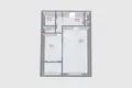 Квартира 1 комната 35 м² Минск, Беларусь