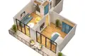 1 bedroom apartment 44 m² Batumi, Georgia