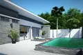 Complexe résidentiel Gated complex of villas with swimming pools, Samui, Thailand