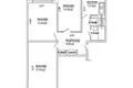 Mieszkanie 3 pokoi 66 m² Mińsk, Białoruś