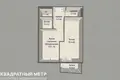 Wohnung 1 zimmer 40 m² Minsk, Belarus