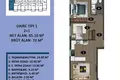 Wohnung 3 zimmer 70 m² Mezitli, Türkei