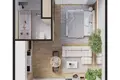 Complexe résidentiel Villas in a residential complex with a swimming pool and spa 5 minutes from the ocean, on the main street of Canggu, Bali, Indonesia