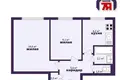 Wohnung 2 zimmer 39 m² Soligorsk, Belarus