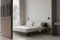 Wohnkomplex New complex of furnished apartments with a swimming pool and a view of the ocean, Bali, Indonesia