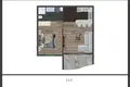 Квартира 2 комнаты 52 м² Demirtas Koyu, Турция