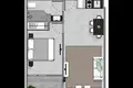 Mieszkanie 1 pokój 41 m² Chalong, Tajlandia