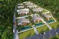 Complejo residencial New residential complex of villas with swimming pools near the sea in the area of ​​Laem Set, Samui, Thailand