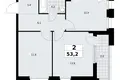 Квартира 2 комнаты 53 м² район Коммунарка, Россия