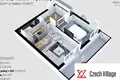 2 bedroom apartment 45 m² Capital City of Prague, Czech Republic