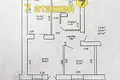 Appartement 62 m² Minsk, Bélarus