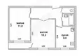 2 room apartment 50 m² Brest, Belarus