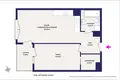 Wohnung 2 zimmer 50 m² Warschau, Polen