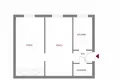 Квартира 2 комнаты 56 м² в Варшаве, Польша