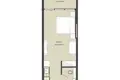 Studio apartment 40 m² Dubai, United Arab Emirates