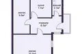 House 49 m² Haradzilauski sielski Saviet, Belarus