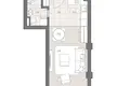 Studio apartment 29 m² Herceg Novi, Montenegro