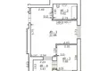 Mieszkanie 2 pokoi 39 m² Wilno, Litwa