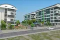 Kompleks mieszkalny New residence with swimming pools and a spa complex at 200 meters from the sea, Kargilak, Turkey
