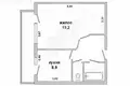 Apartamento 1 habitación 39 m² Brest, Belarús