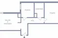 Appartement 3 chambres 47 m² Varsovie, Pologne