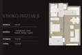 1 bedroom apartment 43 m² Muo, Montenegro