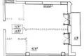 1 room apartment 47 m² Odesa, Ukraine