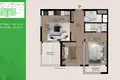 Wohnung 2 Schlafzimmer 70 m² Mittelmeerregion, Türkei